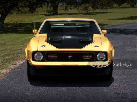 1971 Ford Mustang Mach 1 429 Sportsroof The Charlie Thomas Collection