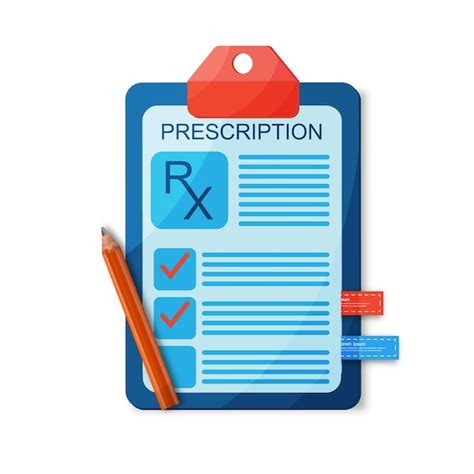 Premium Vector Rx Medical Prescription Drug Vector Illustration