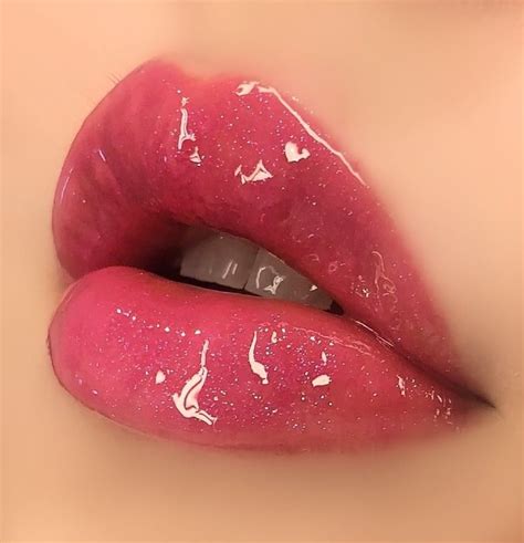 Makeup Lips Peach Noeulnoeul° Lip Art Makeup Glossy Makeup