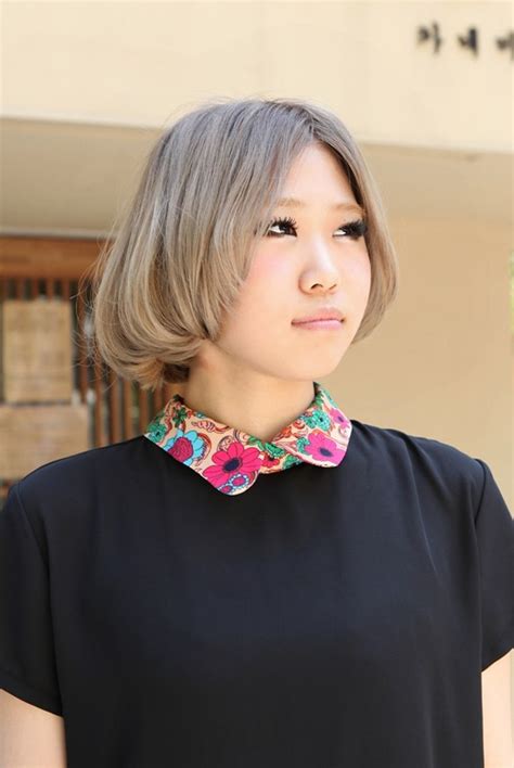 Popular Asian Hair Color Ideas Super Cute Bob Cut For Girls