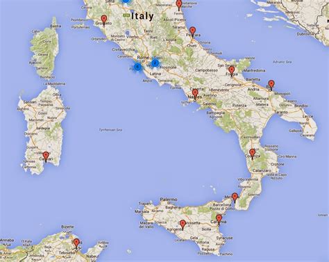 Harta Italia Google Maps Harta Gambaran