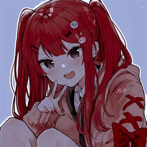 Red Hair Girl Anime Artofit