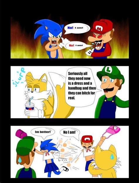 Mario And Sonic Is Gay By Mariosoic On Deviantart