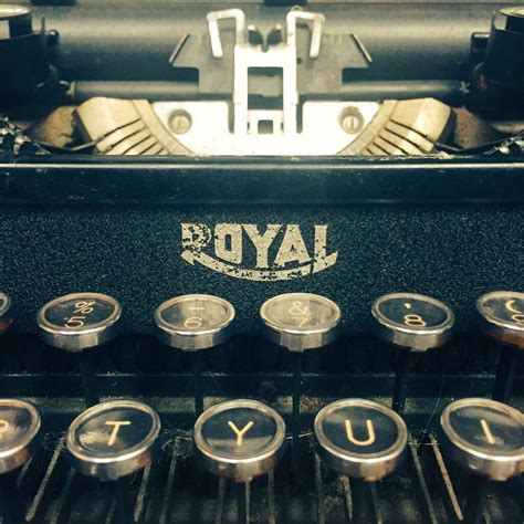 A Favorite For Sentimental Reasons Typewriter Royal Nostalgia A