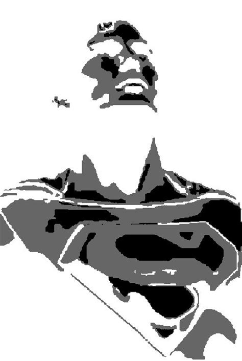 Superman Stencil Clipart Best