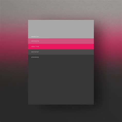 Minimal Web Color Palettescombination With Hex Code 4 Ui Palette