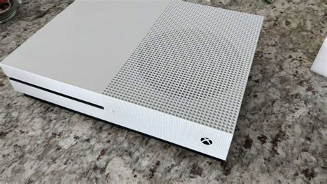 Microsoft Xbox One S G White Console Only Zq Color White