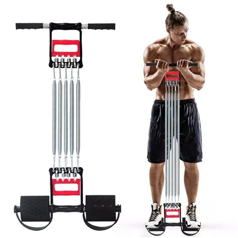 Male Spring Chest Developer Machine Chest Expander Griparm Strength Home Gym Muscle Training