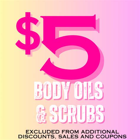 5 Body Oils And Scrubs Spa Bliss By Sheena