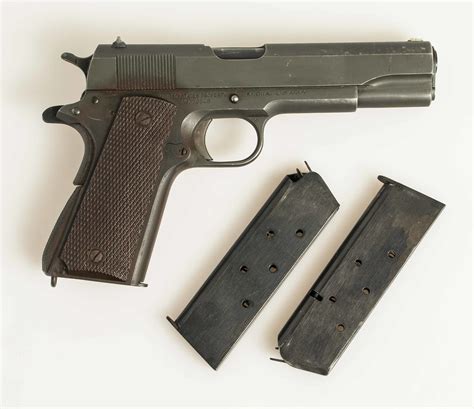 Colt 45 Automatic Pistol 1911 A1 Witherells Auction House
