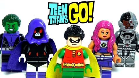lego teen titans go minifigure collection new raven brickqueen youtube