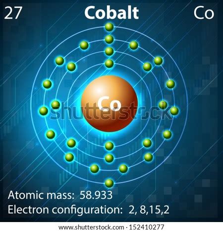 Illustration Element Cobalt Stock Vector 152410277 - Shutterstock