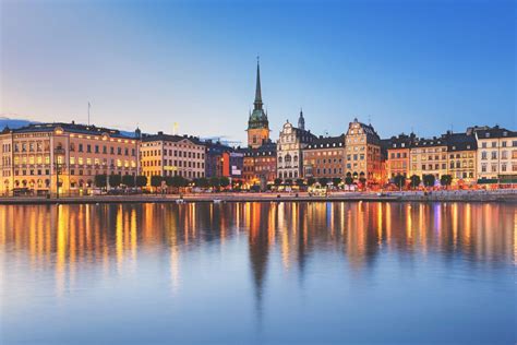 Cityscape Wallpaper Skyline Wallpaper Hovia Stockholm City