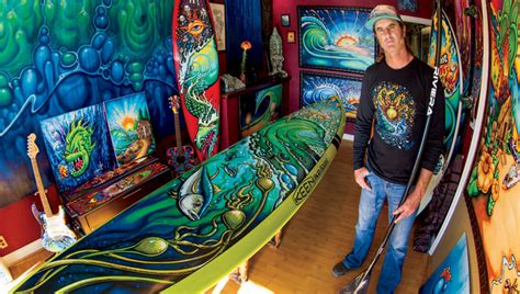 Artist Drew Brophy On Travel Art Surfing And Standup Paddling Mens