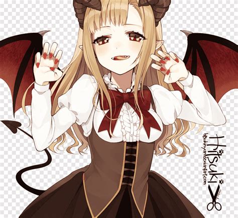 Angels And Demons Anime Devil Demon Manga Chibi Png Pngegg