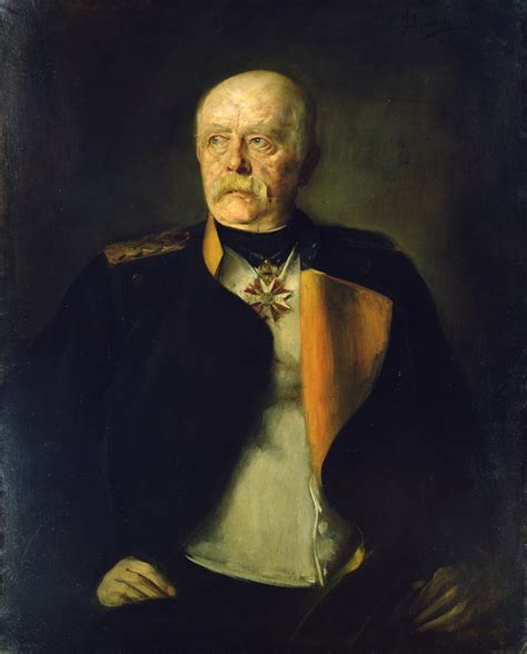 Otto Von Bismarck C1890 By Franz Seraph Von Lenbach