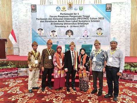 Dekan FKP Unud Hadiri Forum Pimpinan Perguruan Tinggi Perikanan Dan Kelautan Di Palembang Bali