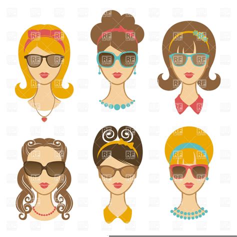 Hair, four blonde and black braided hairs illustration transparent background png clipart. Free Hairstyles Clipart | Free Images at Clker.com ...