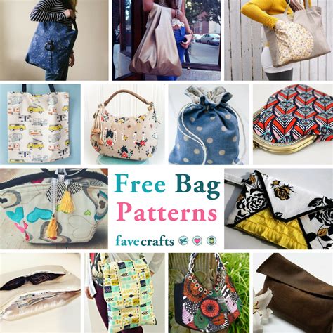 20 Free Sewing Bag Patterns