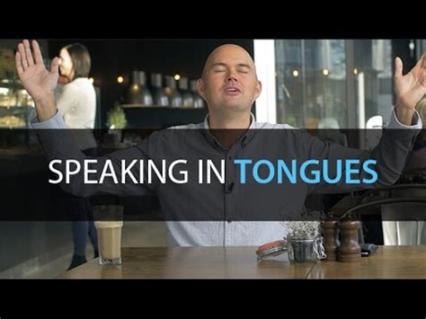 Seeking the gift of tongues has profound meaning when it is an expression of our desire to turn over our words (symbols of our thoughts, our hearts) to the spirit of jesus. Q&A: About speaking in tongues - YouTube