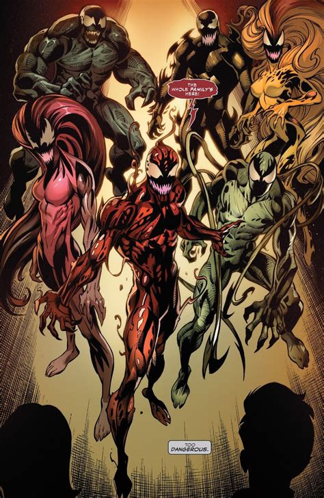 all the sprog of the venom symbiote the venom guardians of the galaxy list of characters