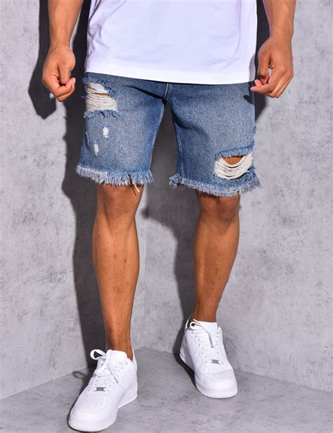 Wholesale Men S Ripped Jeans Shorts