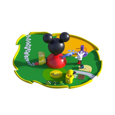 Mickey Mouse Club House 3d Model Turbosquid 1442791