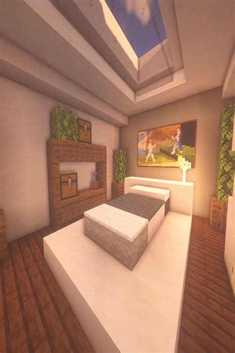 Bedroom Ideas Minecraft Modern