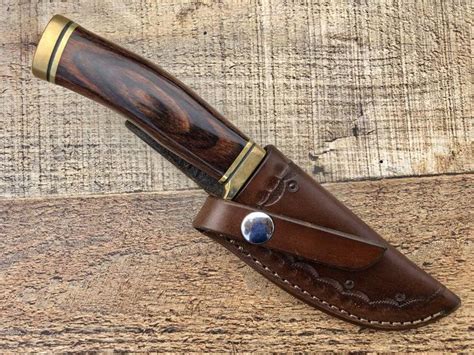 Test it with a spatula. Leather Knife Sheath for Buck 192 Vanguard | Etsy | Leather sheath, Diy leather knife sheath ...