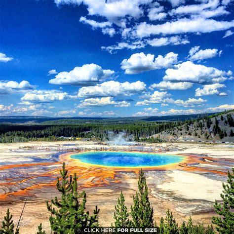 Download a beautiful android wallpaper for your android phone. Download Grand Prismatic Spring Wallpaper Gallery