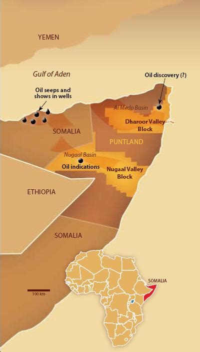 Somalia Africa Oil Announces Puntland Farmout