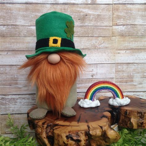 Here S A New Gnome For St Patrick S Day See More Cute Gnomes At My Shop Flowervalleygnomes