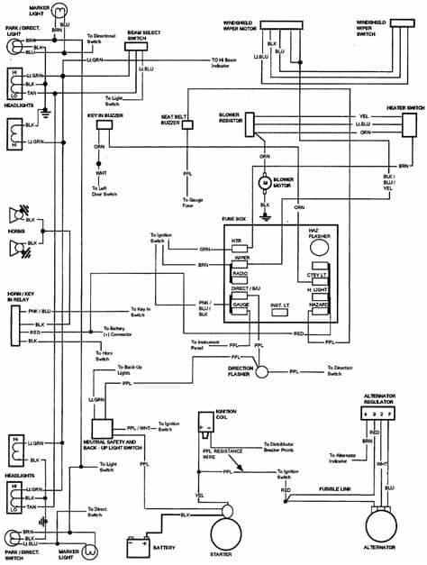 1982 Corvette Ignition Wiring Diagram - Wiring Diagram
