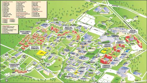 Campus Map Department Of Resident Life University Of Maryland