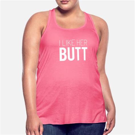 Butt Ass Bum Bottom Tush Fanny Buttocks Women S Flowy Tank Top Spreadshirt