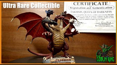 Ral Partha Takhisis Queen Of Darkness Limited Edition Dandd Youtube