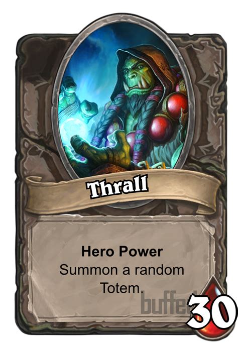 Thrall Hero Card Hearthstone Database Guides Deck Builder