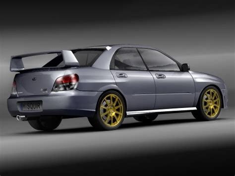 Pricing includes a $925 destination fee. Subaru Impreza 2006 Sport Sedan 3D Model