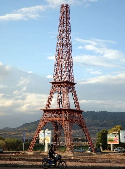 Eiffel Tower Replicas Located Outside Of Paris