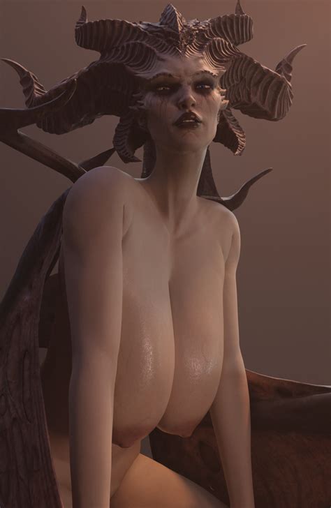 Rule 34 1girls 3d Big Breasts Blizzard Entertainment Demon Demon Girl Diablo Diablo 4