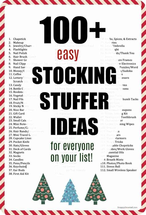 Finding the right stocking stuffers for her this christmas is sure to put a smile on her face. Easy Stocking Stuffer Ideas (Unique, Fun, & Practical ...