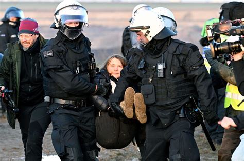 Climate Activist Greta Thunberg Detained By Police In Germany While