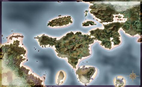 Blank Fantasy Map 09 02 By Sedeslav On Deviantart