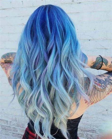 6 Gorgeous Styling Tips For Blue Ombre Hair Glaminaticom