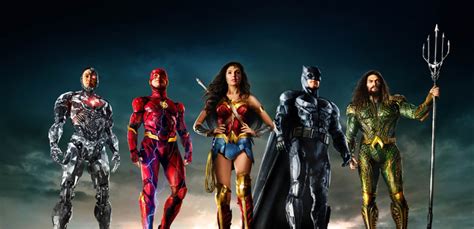 Justice League Super Heroes Batman Cyborg Wonder Woman Flash
