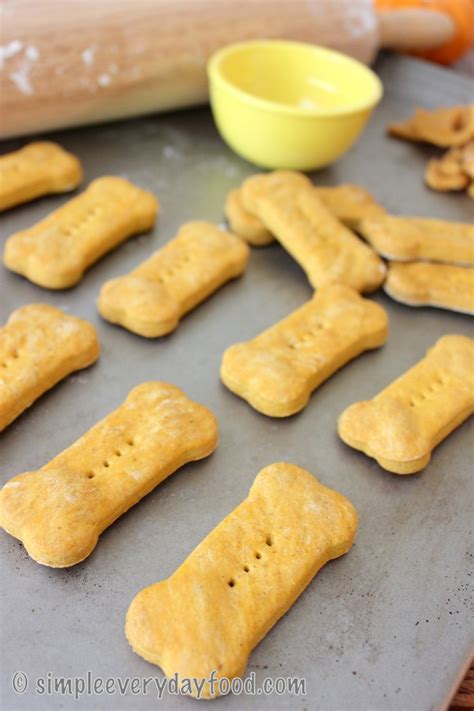 Pumpkin Peanut Butter Dog Biscuits Simple Everyday Food