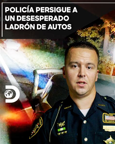 policía persigue a un desesperado ladrón de autos mirada policial discovery latinoamérica