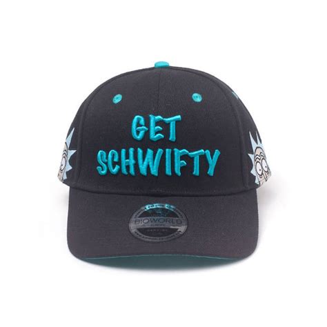 Rick And Morty Embroidered Get Schwifty Baseball Cap
