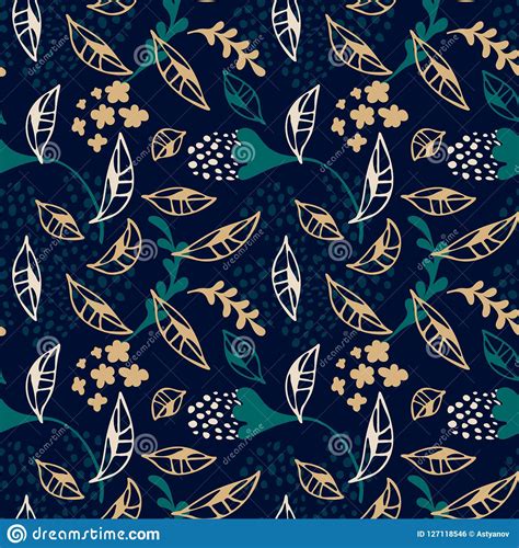 Shutterstock.com has been visited by 100k+ users in the past month Trendy Modern Vector Abstract Autumn Leaves Fall Floral ...