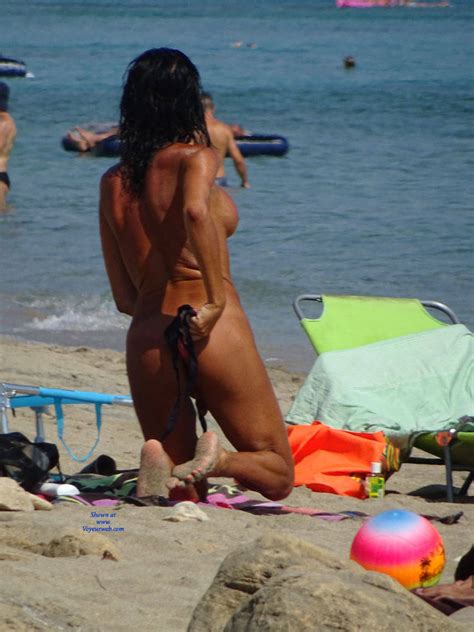 Topless Beach La Commenda Puglia Italy September Voyeur Web